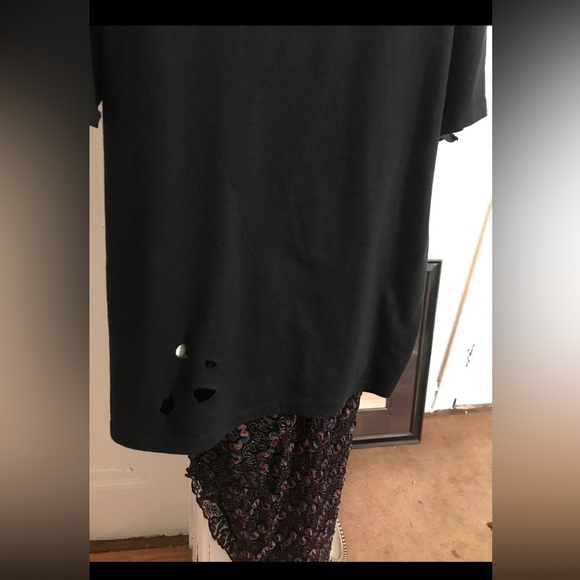 “kanye west” Distressed abstract 3D print Forever21 T Shirt - Picture 5 of 12